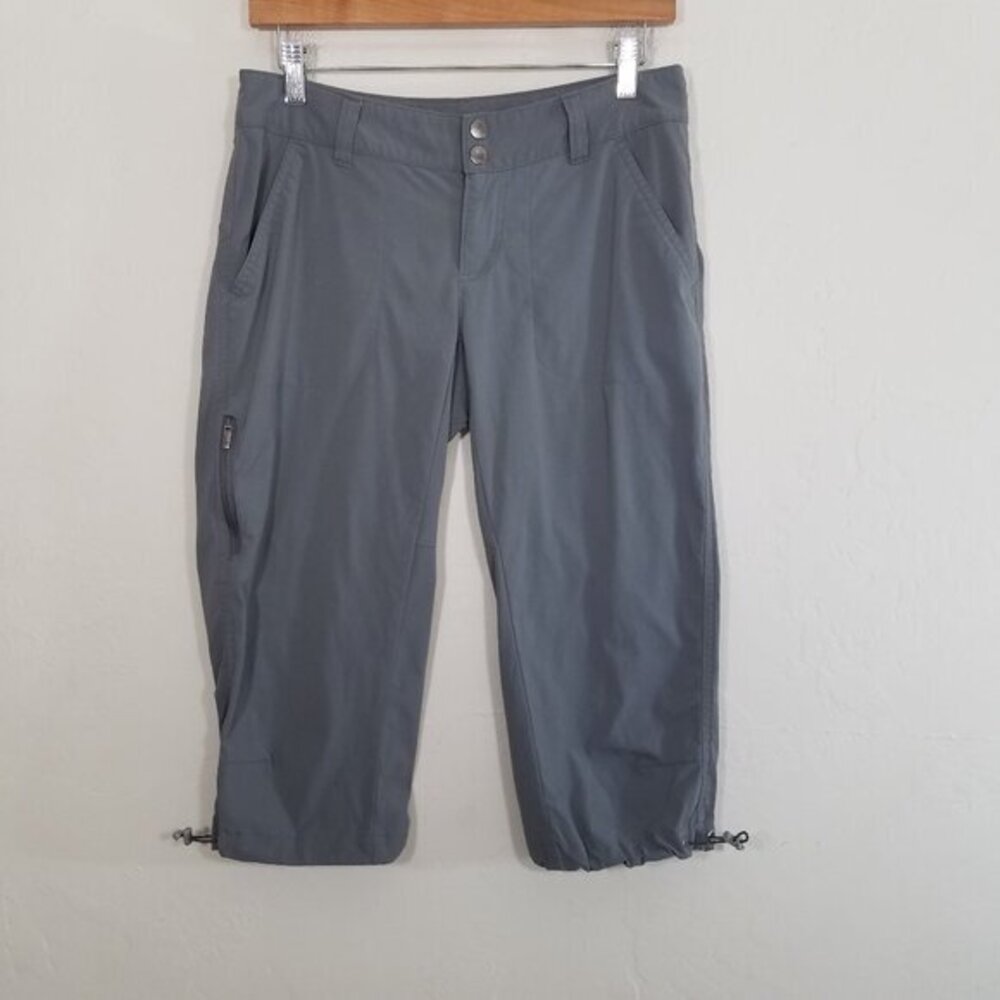 Columbia Capri Pants Stretch Grey Size 6